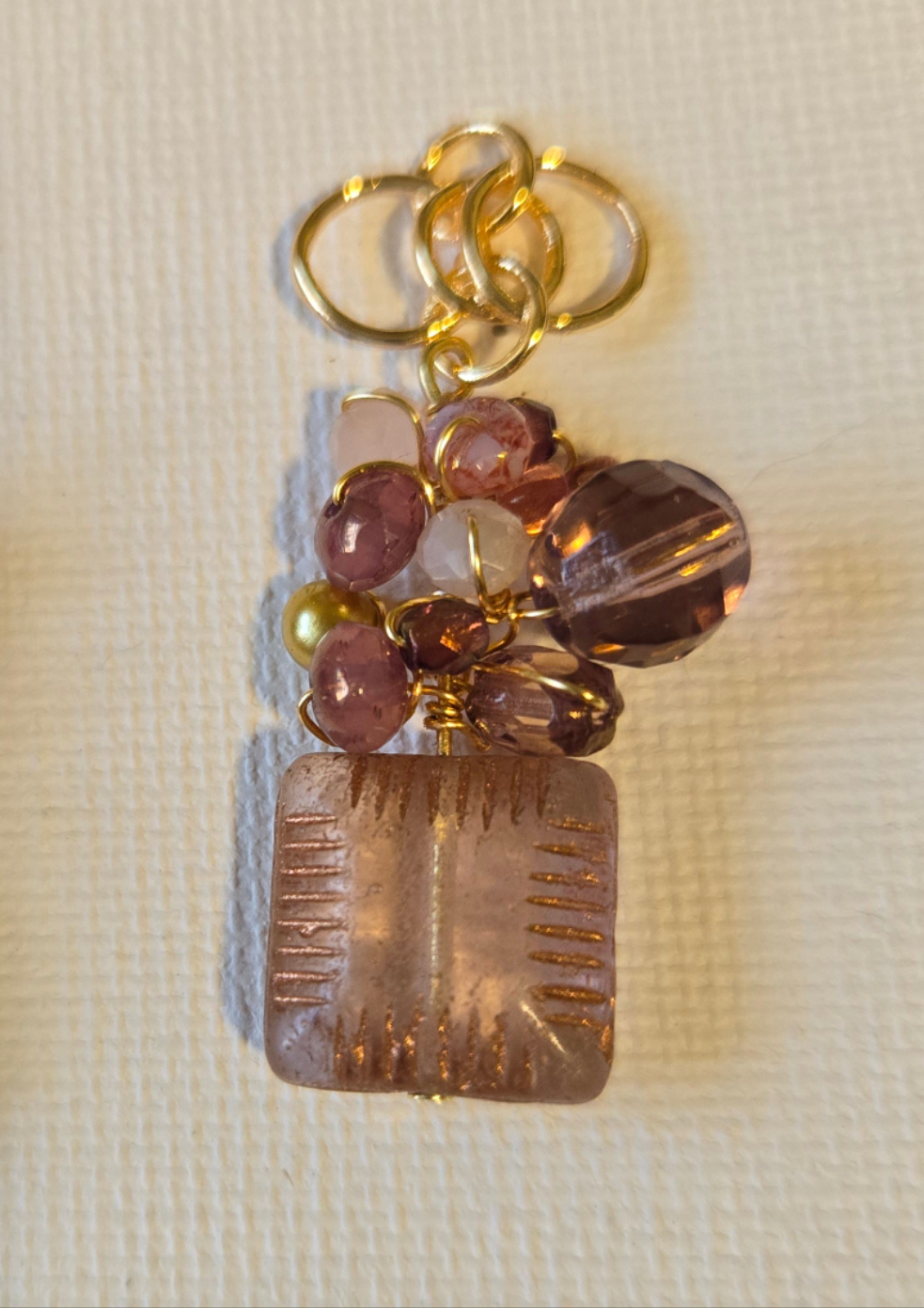 Sunset bouquet earrings