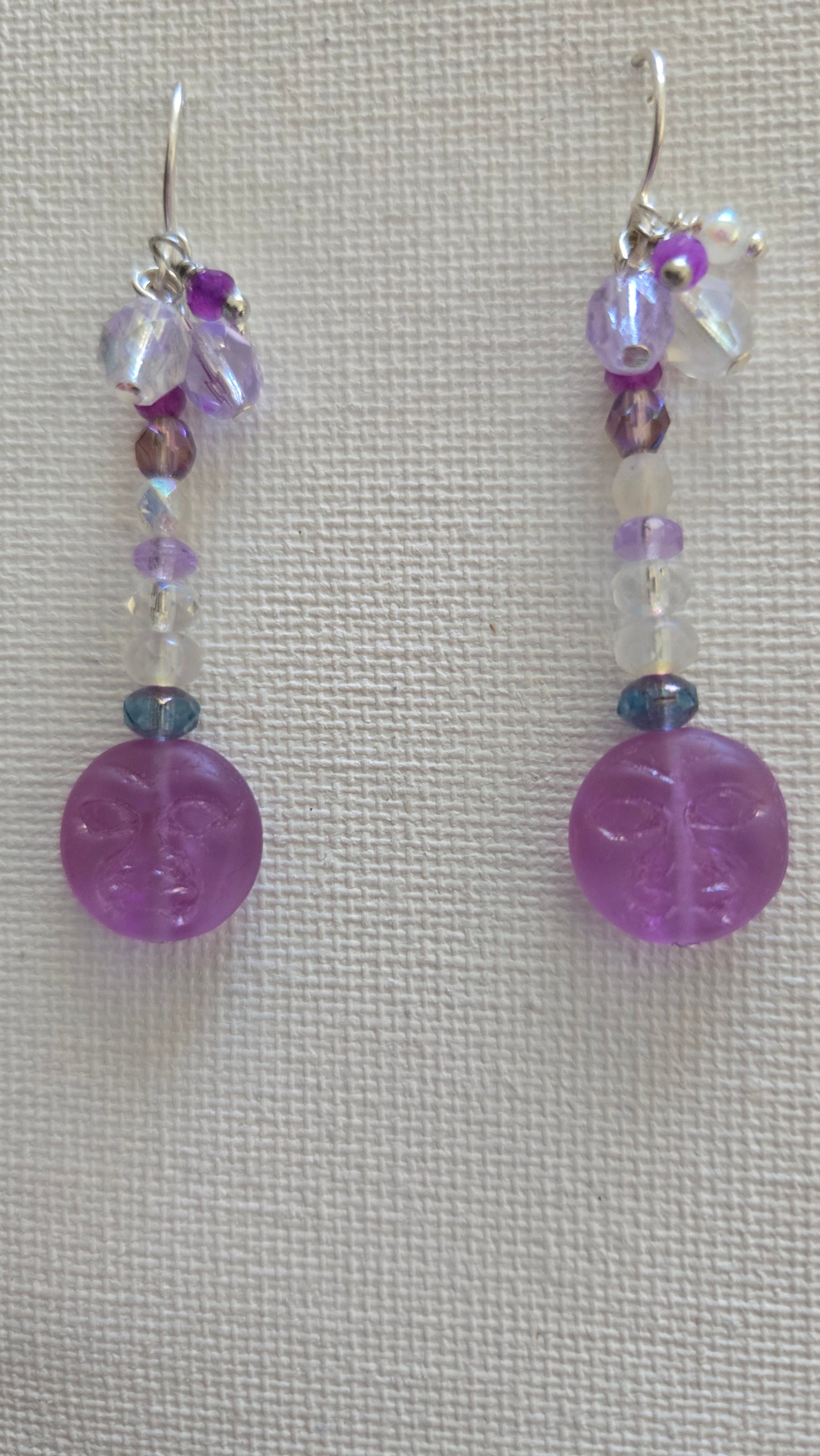 Spring moon earrings