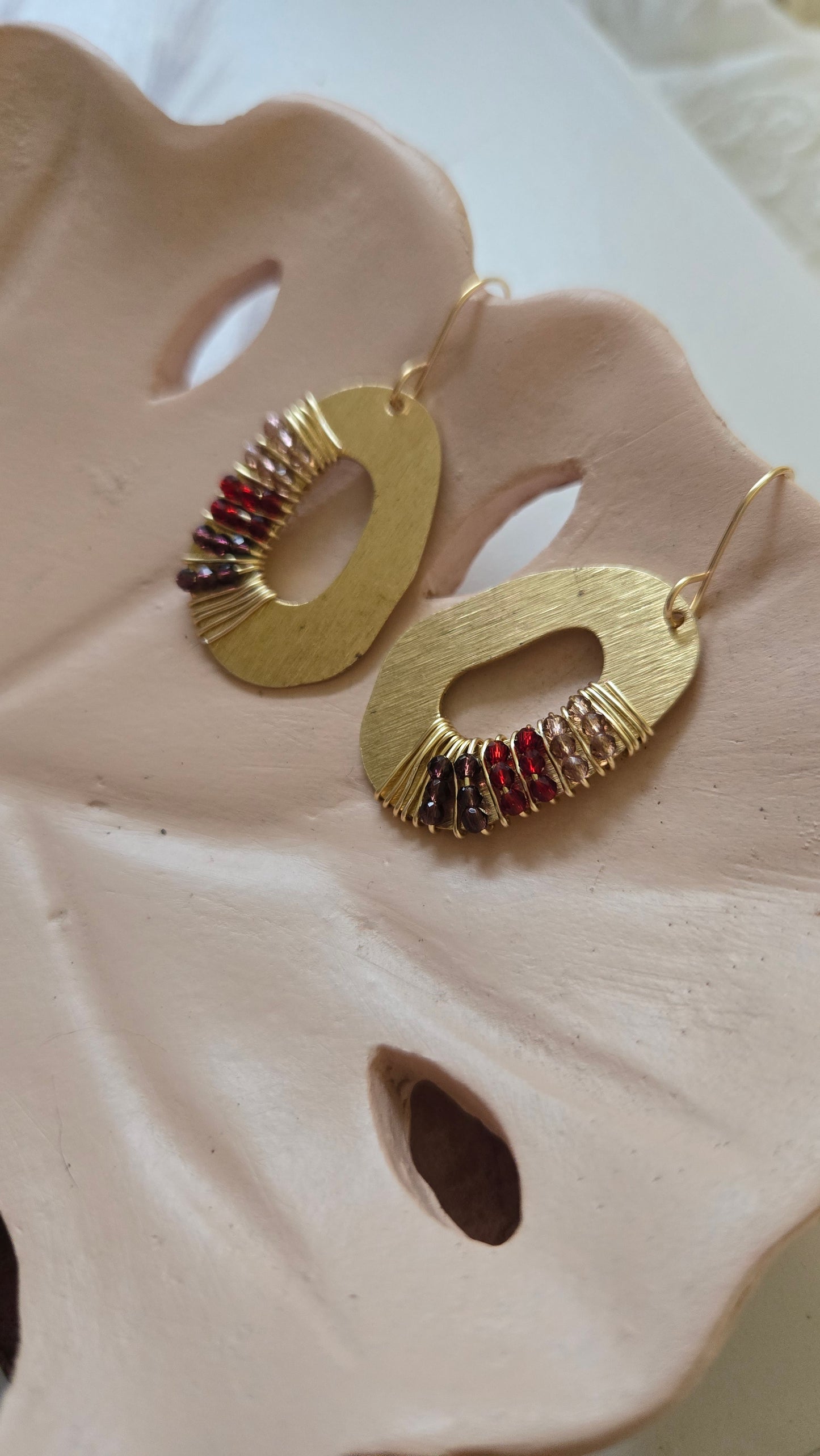 Wire wrapped hoops